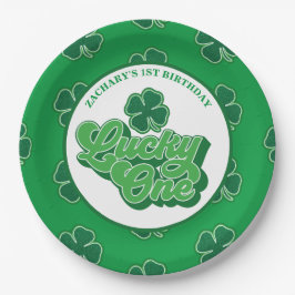 St. Patrick' Lucky One Teller zum ersten Geburtsta