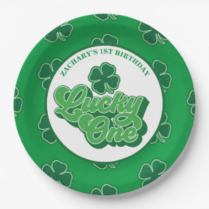 St. Patrick' Lucky One Teller zum ersten Geburtsta