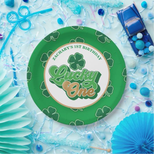 St. Patrick' Lucky One Teller zum ersten Geburtsta (Party)