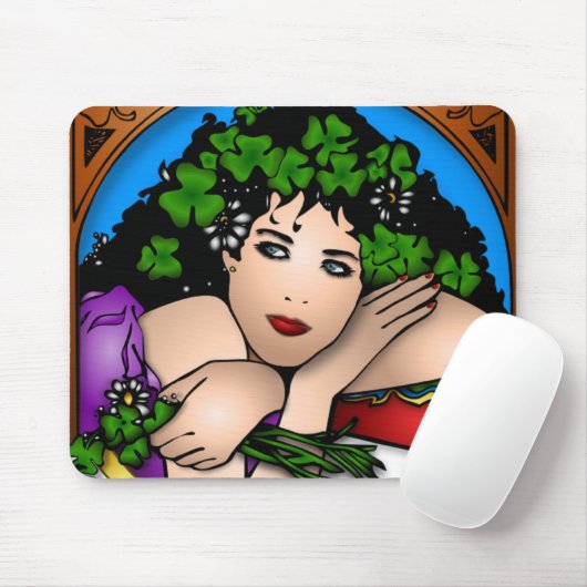 ST. PATRICK-MÄDCHEN MOUSEPAD (Mit Mouse)