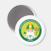 St. Patrick Magnet (Vorderseite/Rückseite)