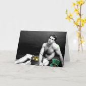 St. Patrick Man 3 Karte (Gelbe Blume)