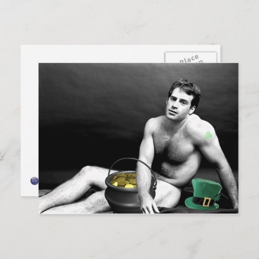 St. Patrick Man 3 Postkarte (Vorne/Hinten)