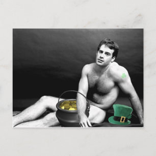 St. Patrick Man 3 Postkarte