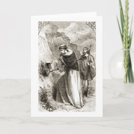 St. Patrick markiert Connals Schild mit dem Kreuz Karte (Vorderseite)
