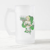 St. Patrick Mattglas Bierglas (Links)