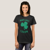St Patrick Mum Mom's Lucky Charm   for mom T-Shirt (Vorne ganz)