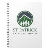 St. Patrick-Notebook Notizblock (Vorderseite)