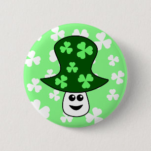 St Patrick Pilz-Knopf Button