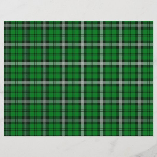 St Patrick Pink Three ist ein Charm Chip Bag Wrapp Flyer (Hinten)