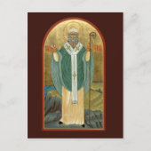 St. Patrick Prayer Card Postkarte (Vorderseite)