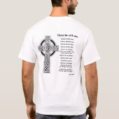 St Patrick Prayer T-Shirt (Rückseite)