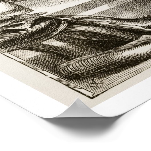 St. Patrick preaching at Tara, from 'The Trias Thu Poster (Ecke)