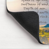 St Patrick Quote Mousepad (Ecke)