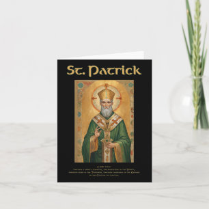 St. Patrick römisch-katholische Gebet Karte