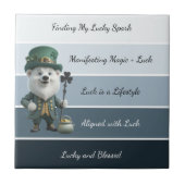 St. Patrick’s Affirmation Fliese (Vorderseite)