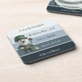 St. Patrick’s Affirmation Getränkeuntersetzer (Linke Seite)