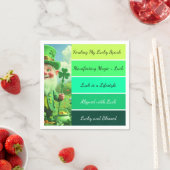 St. Patrick’s Affirmation Napkins Serviette (Beispiel)