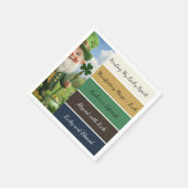 St. Patrick’s Affirmation Napkins Serviette (Ecke)