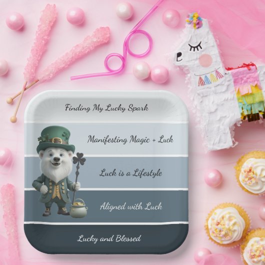 St. Patrick’s Affirmation Pappteller (Party)