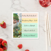 St. Patrick’s Affirmation Serviette (Beispiel)