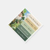 St. Patrick’s Affirmation Serviette (Ecke)