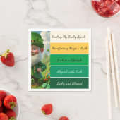 St. Patrick’s Affirmation Serviette (Beispiel)