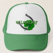 St. Patrick’s Cap Lucky Irish Hats Personalized Truckerkappe (Vorderseite)