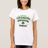 St. Patrick’s Day Baby Announcement Gift T-Shirt (Vorderseite)