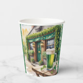 St Patrick’s Day Bar Pub Party Pappbecher (Rückseite)