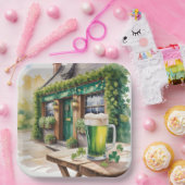 St Patrick’s Day Bar Pub Party Pappteller (Party)