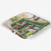 St Patrick’s Day Bar Pub Party Pappteller (Gewinkelt)