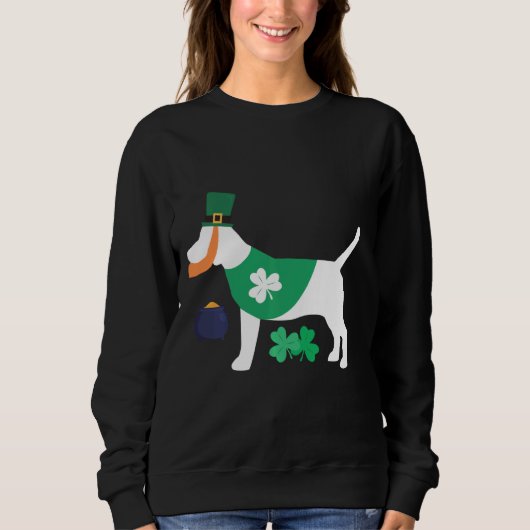 St Patrick S Day Beagle Funny für Hundefreunde Sweatshirt (Vorderseite)