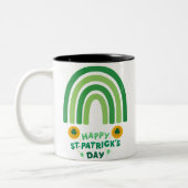 St. Patrick’s Day Blessing Mug Zweifarbige Tasse (Links)