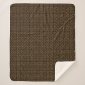 St. Patrick’s Day Celtic Knot Sherpa Blanket  Sherpadecke (Vorderseite)