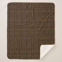 St. Patrick’s Day Celtic Knot Sherpa-Decke