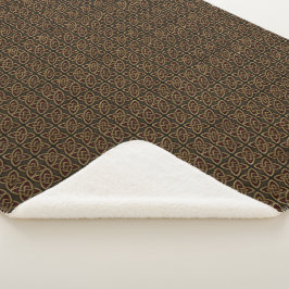 St. Patrick’s Day Celtic Knot Sherpa-Decke  Sherpadecke