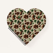 St. Patrick’s Day Coffee & Shamrock Pattern Notizblock (Vorderseite)