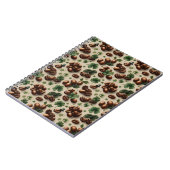 St. Patrick’s Day Coffee & Shamrock Pattern Notizblock (Linke Seite)