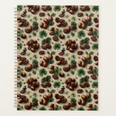 St. Patrick’s Day Coffee & Shamrock Pattern Planer (Vorderseite)