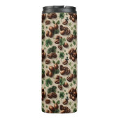 St. Patrick’s Day Coffee & Shamrock Pattern Thermosbecher (Rückseite)