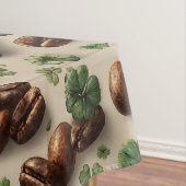 St. Patrick’s Day Coffee & Shamrock Pattern Tischdecke (Beispiel)