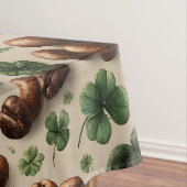 St. Patrick’s Day Coffee & Shamrock Pattern Tischdecke (Beispiel)