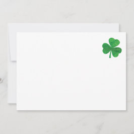 St. Patrick’s Day Envelopes - Lucky Kleeblatt Gree Einladung