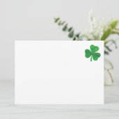 St. Patrick’s Day Envelopes - Lucky Kleeblatt Gree Einladung (Stehend Vorderseite)