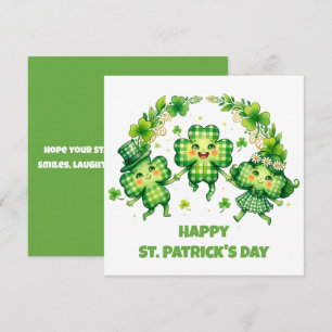 St. Patrick’s Day feiern Feiertagskarte
