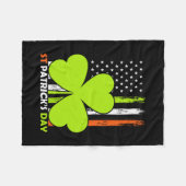 St Patrick S Day Fleecedecke (Vorderseite (Horizontal))