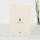 St. Patrick’s Day Funny Beer Mug Card– Irish Luck Karte (Rückseite)