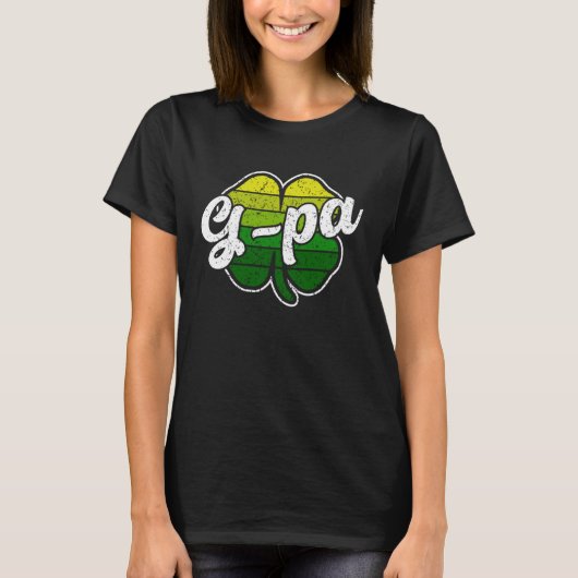 St Patrick s Day G Pa Father Irish C Shamrock T-Shirt (Vorderseite)