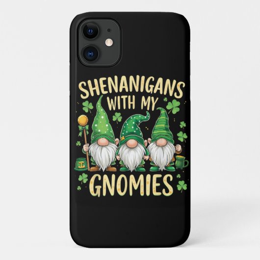 St Patrick’s Day Glückskleeblatt Gnom  Case-Mate iPhone Hülle (Rückseite)